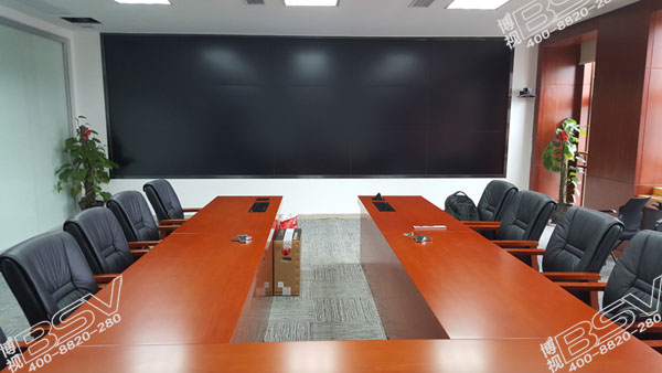 中建三局集團有限公司會議室拼接屏顯示方案